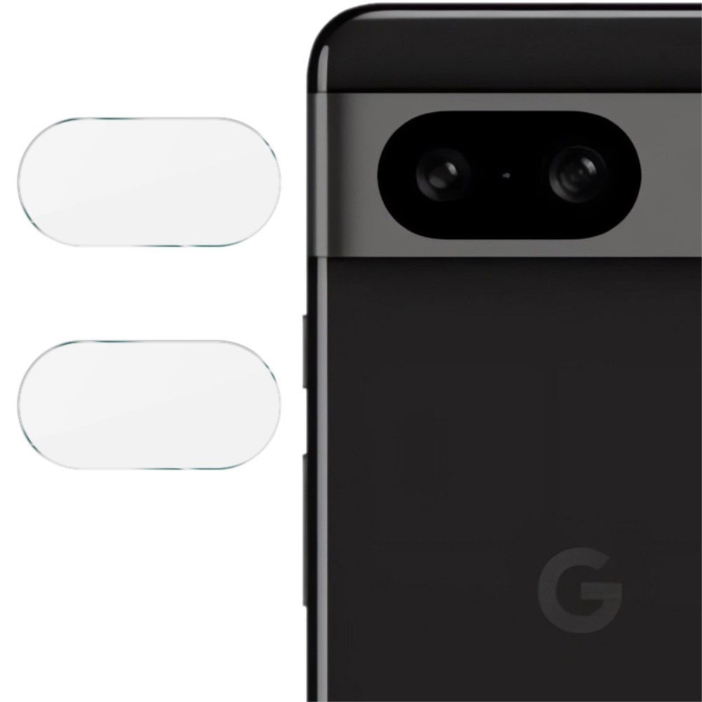Proteggilente in vetro temperato da 0,2 mm (2 pezzi) Google Pixel 8 trasparente