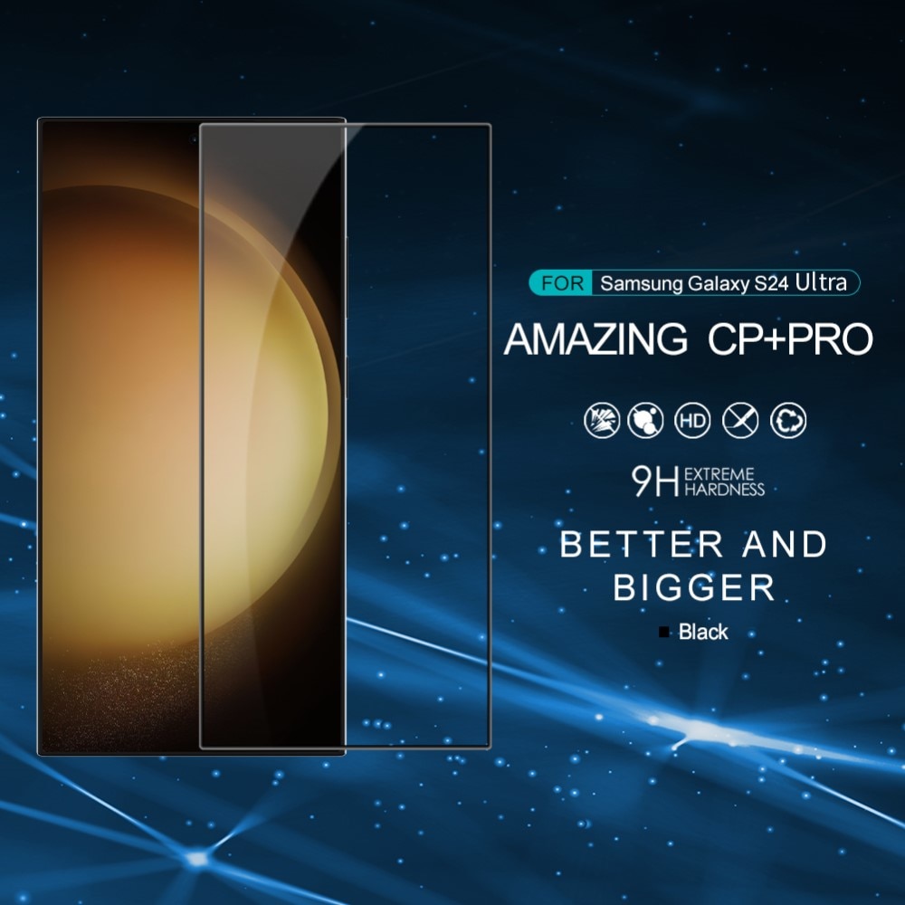 Amazing C+PRO Vetro Temperato Samsung Galaxy S24 Ultra nero