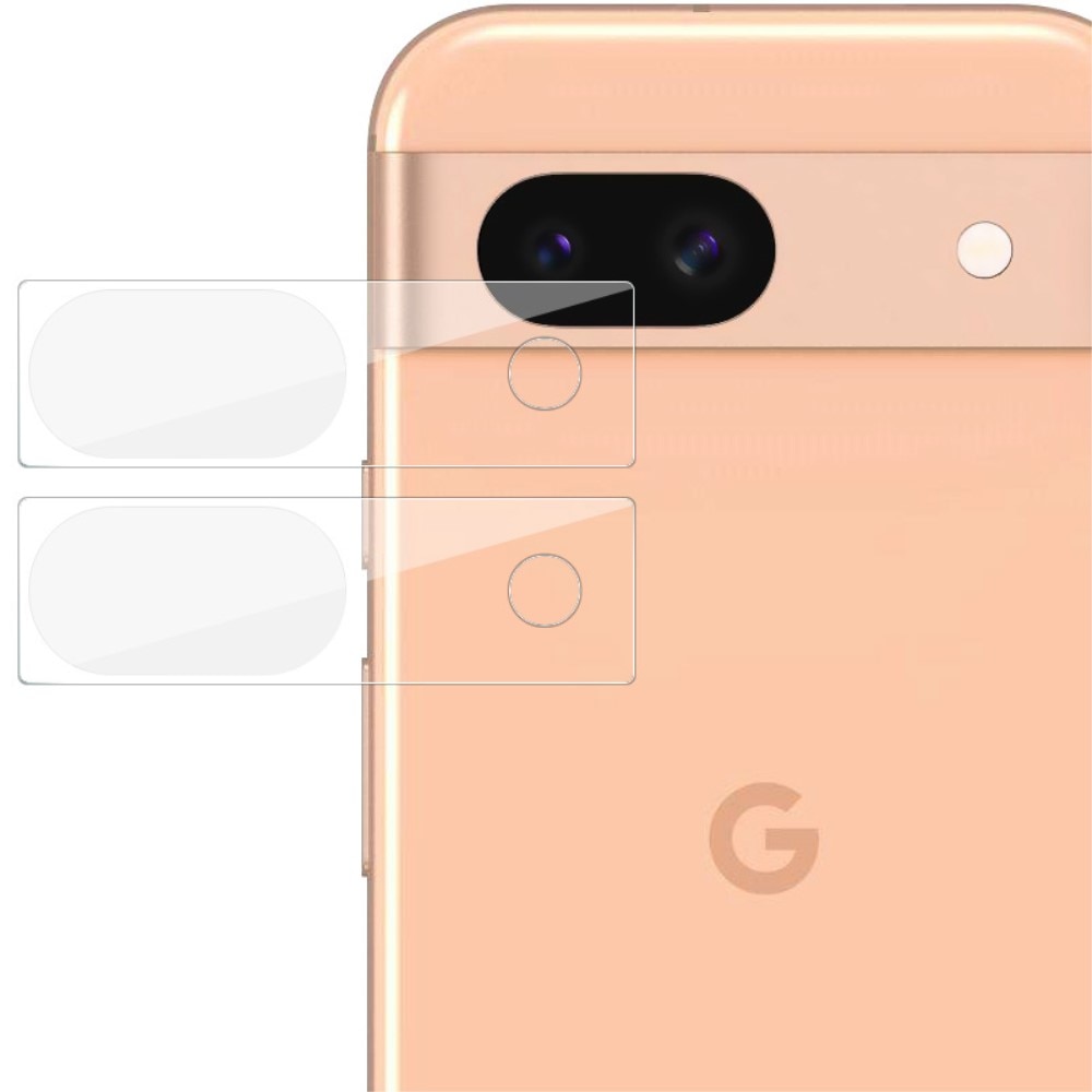 Protezioni per fotocamere vetro temperato da 0,2 mm (2 pezzi) Google Pixel 8a trasparente