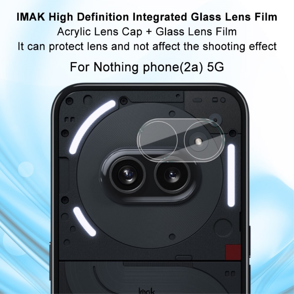 Proteggilente in vetro temperato da 0,2 mm Nothing Phone 2a trasparente
