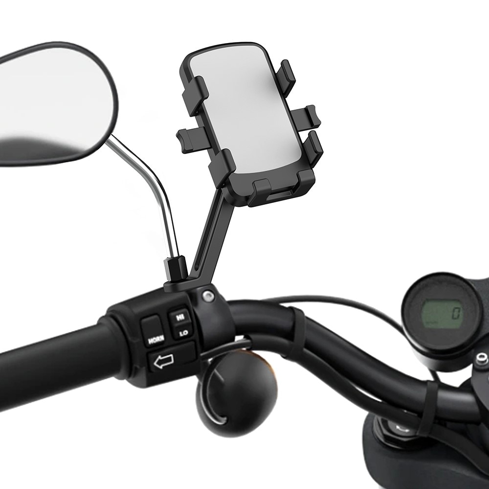 Supporto mobile per specchietto retrovisore, bicicletta/motocicletta, nero