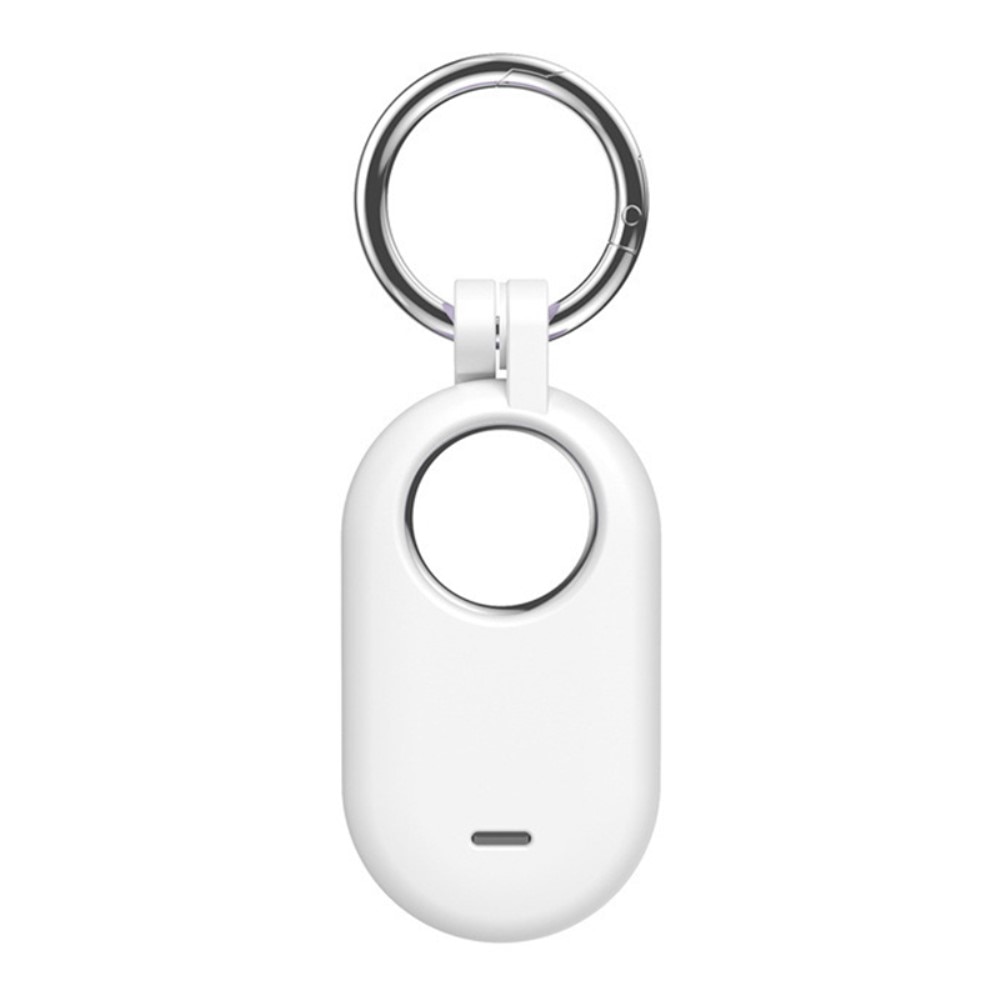 Portachiavi in silicone Samsung Galaxy SmartTag 2 bianco