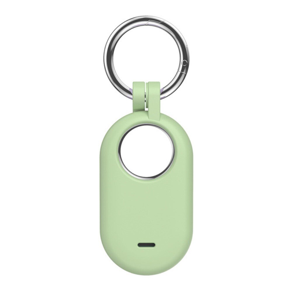 Portachiavi in silicone Samsung Galaxy SmartTag 2 verde chiaro