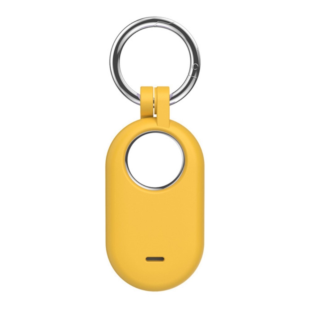 Portachiavi in silicone Samsung Galaxy SmartTag 2 giallo