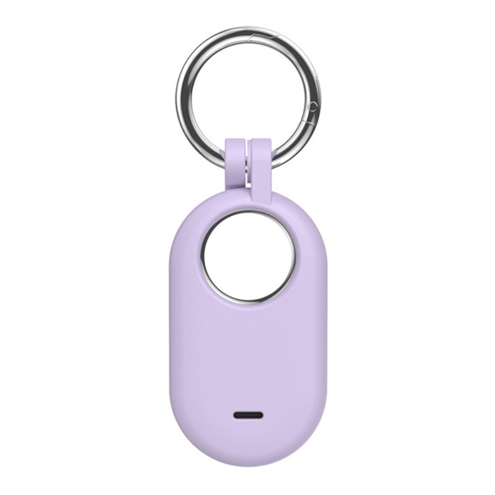 Portachiavi in silicone Samsung Galaxy SmartTag 2 viola