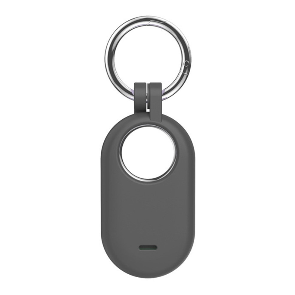 Portachiavi in silicone Samsung Galaxy SmartTag 2 grigio scuro