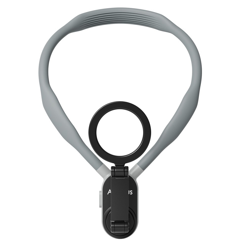Supporto mobile universale MagSafe con fascia rinforzata per la nuca, grigio