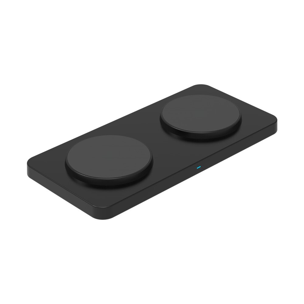 Base di Ricarica Wireless Magnetica 2-in-1 da 30W nero