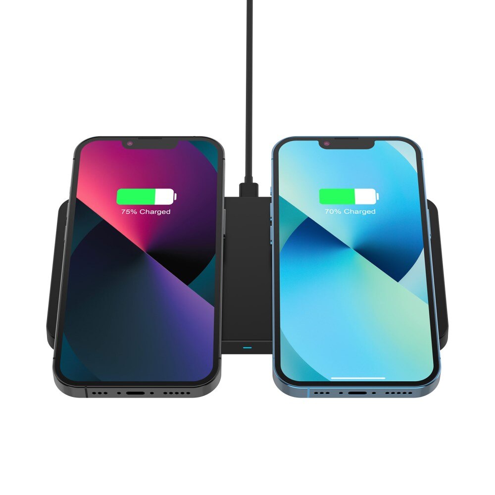 Base di Ricarica Wireless Magnetica 2-in-1 da 30W nero