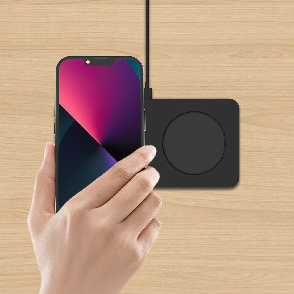 Base di Ricarica Wireless Magnetica 2-in-1 da 30W nero