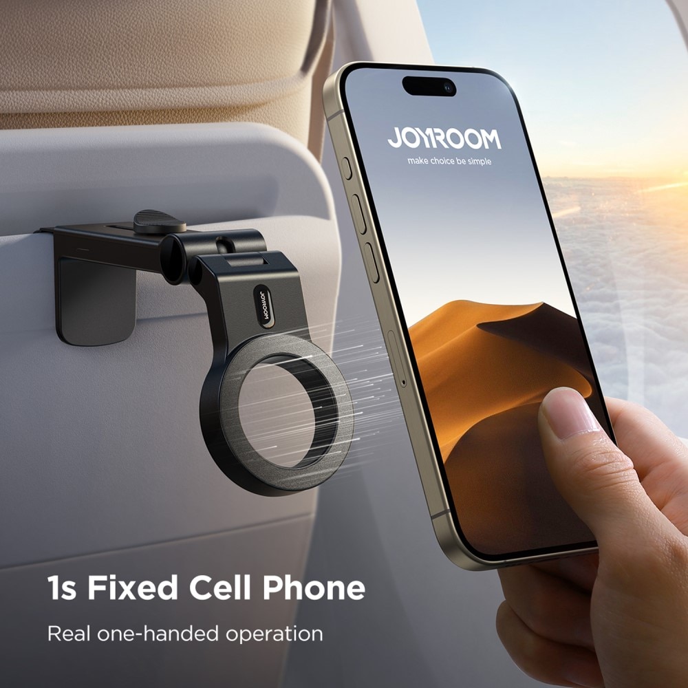 JR-ZS365 Universal MagSafe Travel Phone Holder nero