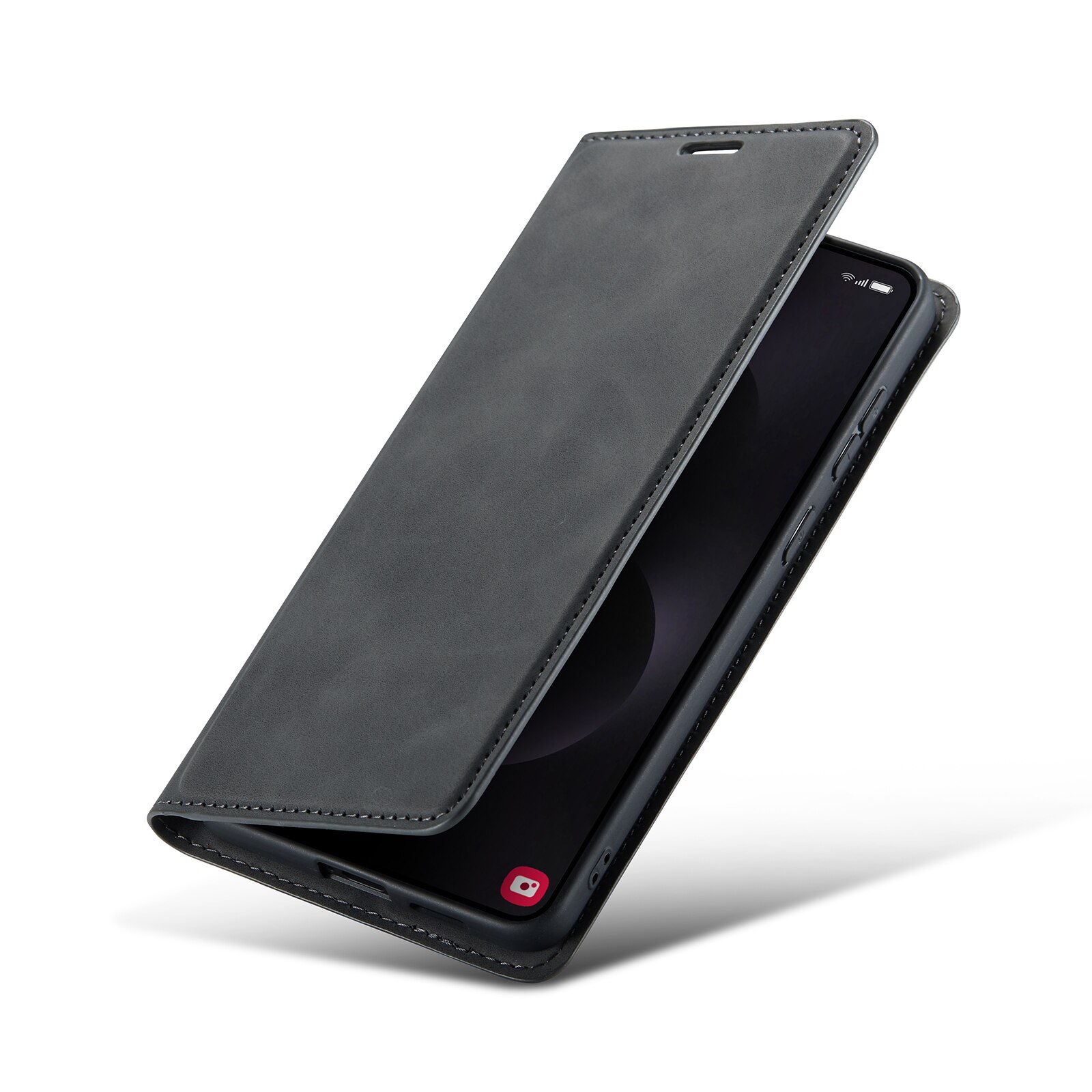 Cover portafoglio sottili Samsung Galaxy S25 Edge Nero