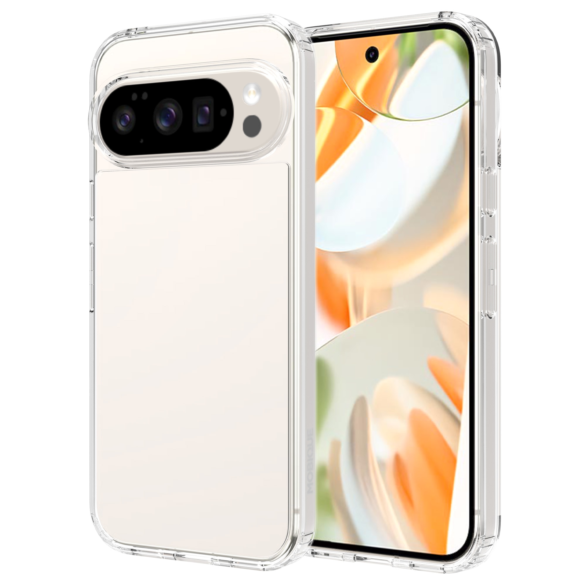 Cover ibride per Google Pixel 10 Pro XL Trasparente