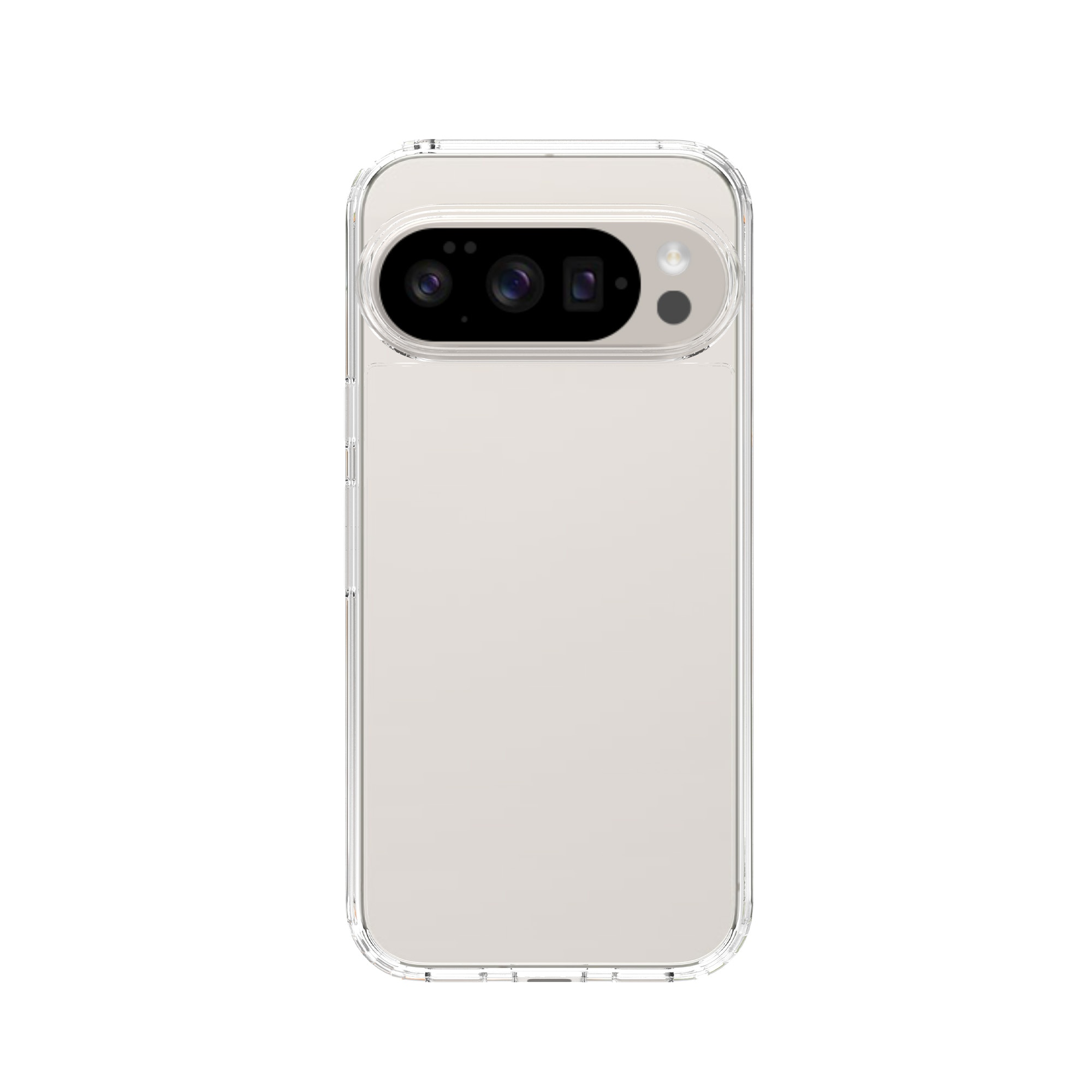 Cover ibride per Google Pixel 10 Pro XL Trasparente