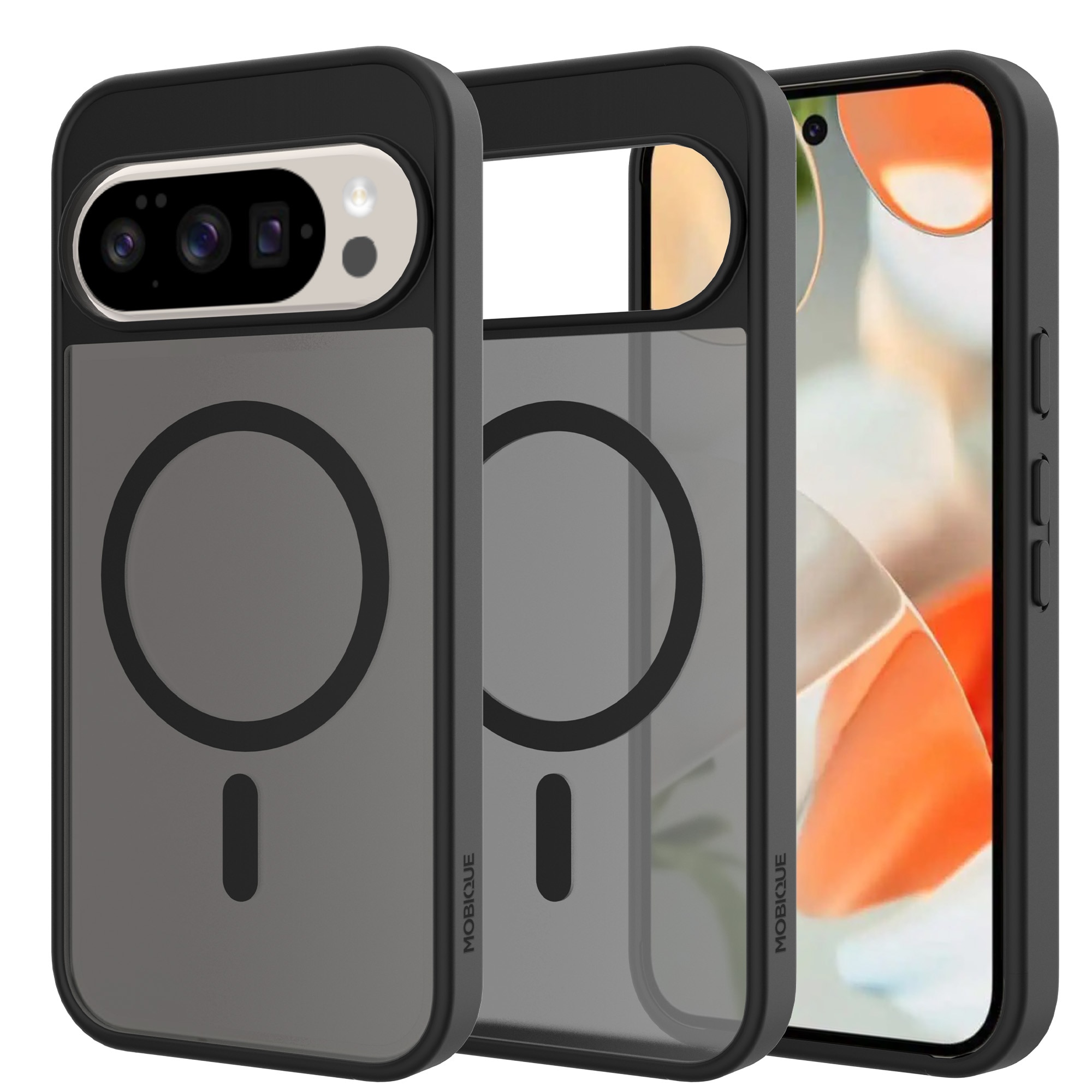 Cover Magnetic Hybrid Google Pixel 10 Pro XL Frosted Black
