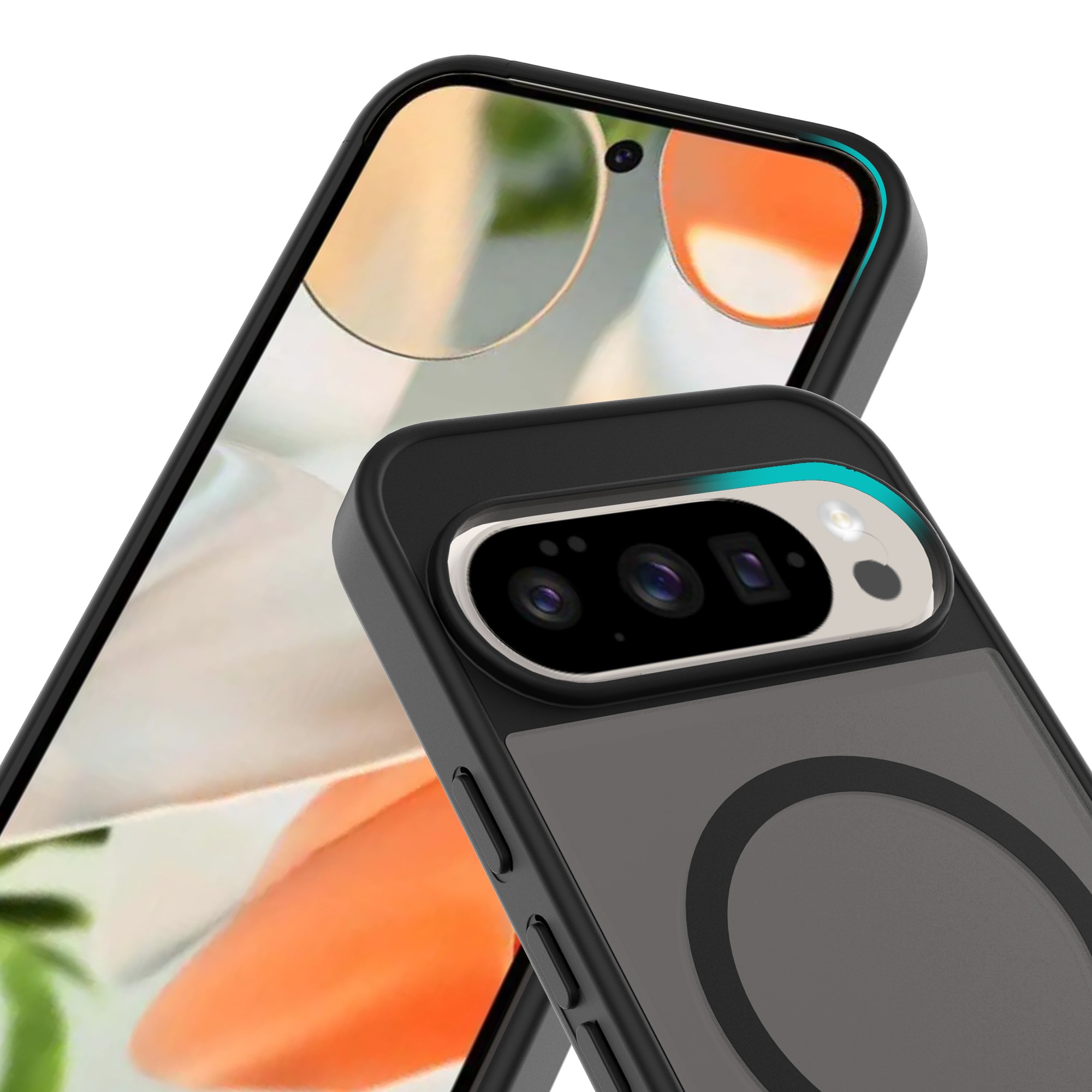 Cover Magnetic Hybrid Google Pixel 10 Frosted Black