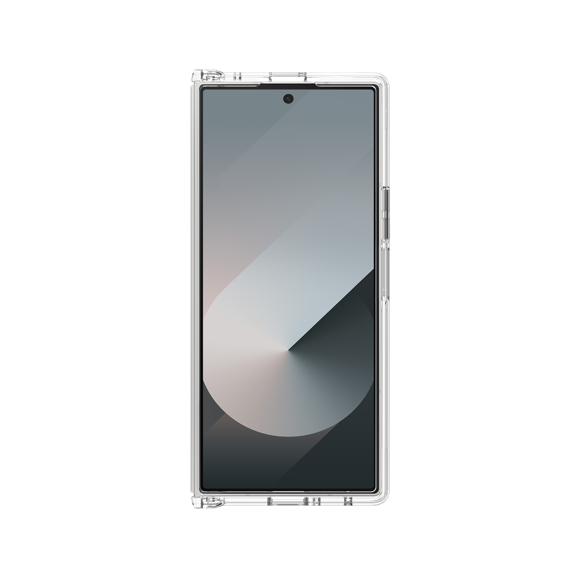 Cover ibride per Samsung Galaxy Z Fold 7, trasparente
