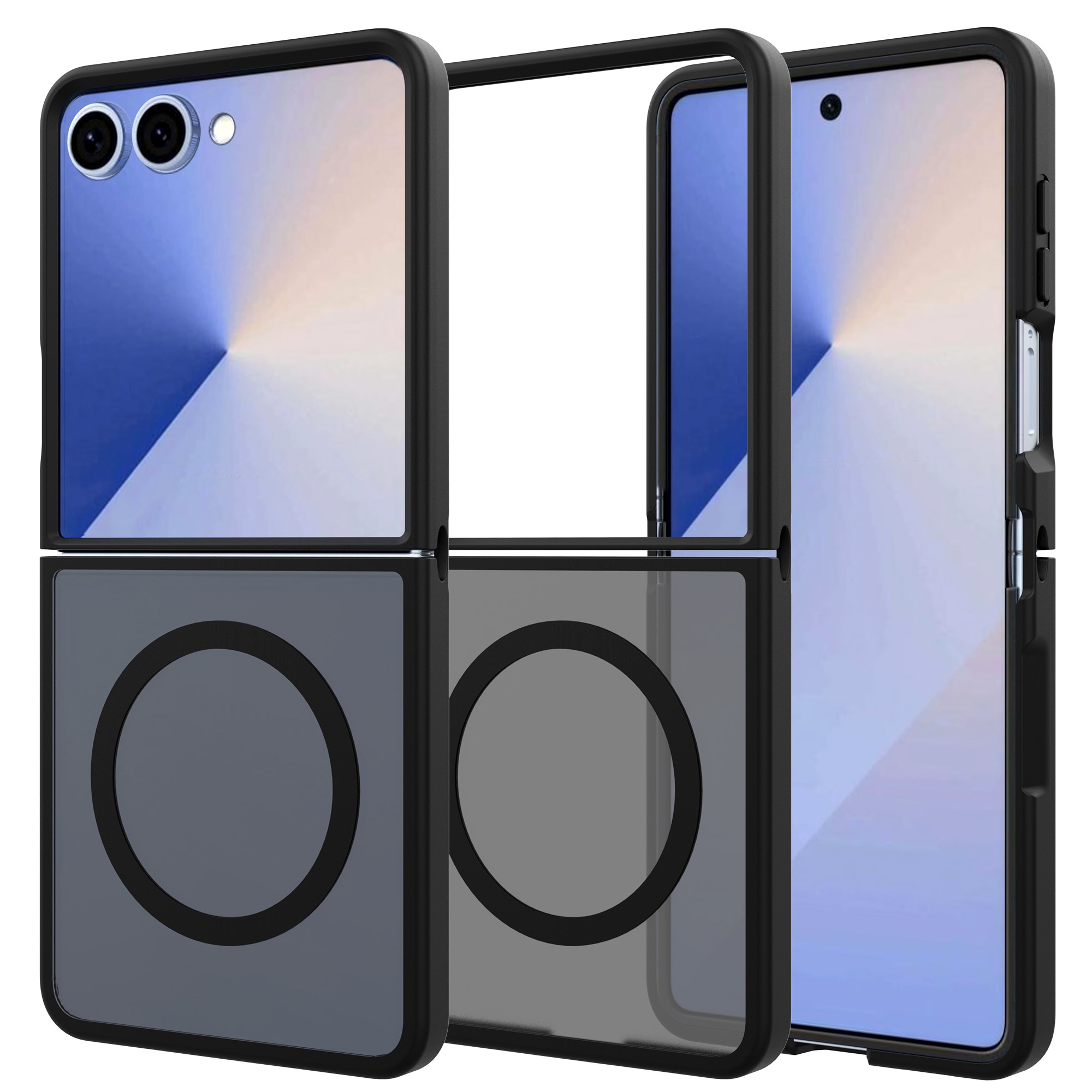 Cover Magnetic Hybrid Samsung Galaxy Z Flip 7 Frosted Black