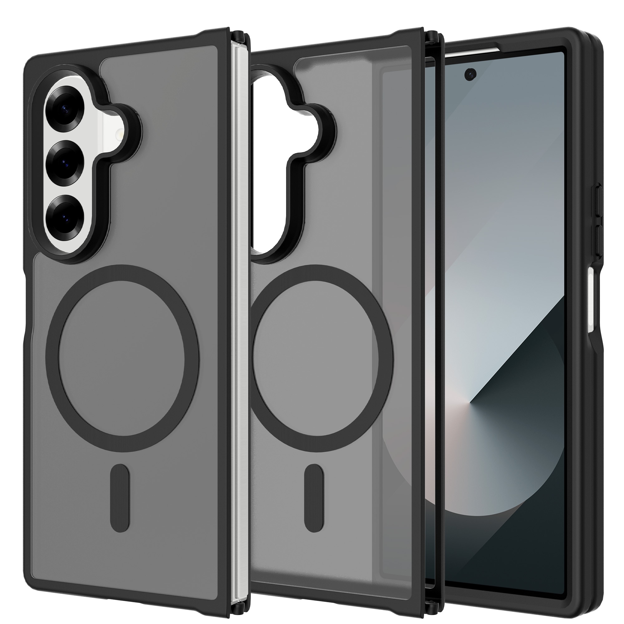Cover Magnetic Hybrid Samsung Galaxy Z Fold 7 Frosted Black