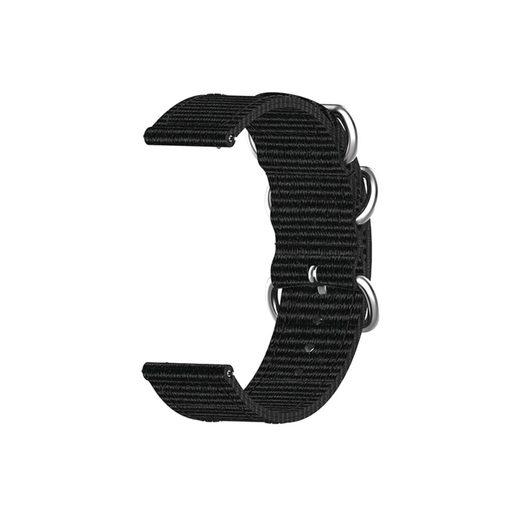 Cinturino in tessuto militare Samsung Galaxy Watch 4 44mm nero