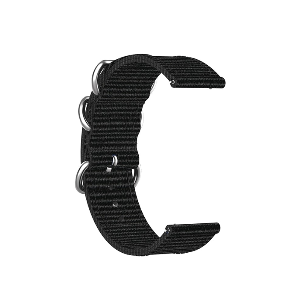 Cinturino in tessuto militare Samsung Galaxy Watch 4 44mm nero