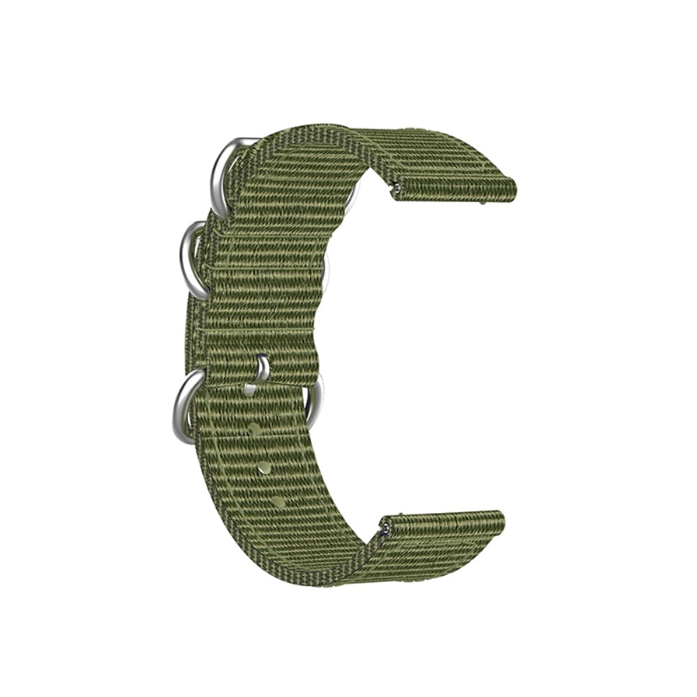 Cinturino in tessuto militare Universal 20mm verde