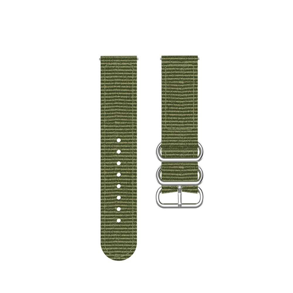 Cinturino in tessuto militare Samsung Galaxy Watch 6 Classic 47mm verde