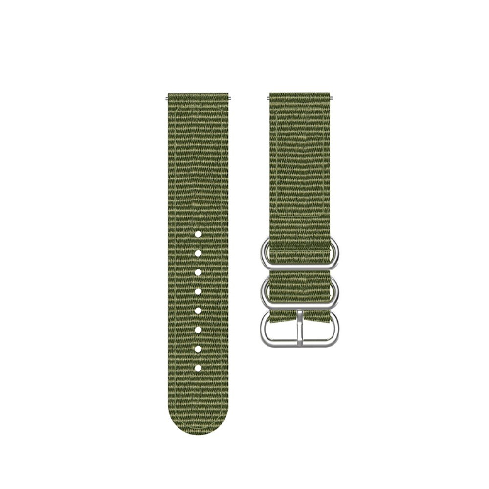 Cinturino in tessuto militare Universal 20mm verde