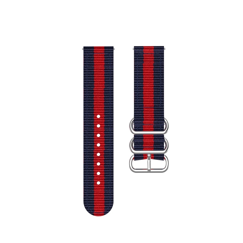 Cinturino in tessuto militare Samsung Galaxy Watch 5 44mm Blu/Rosso