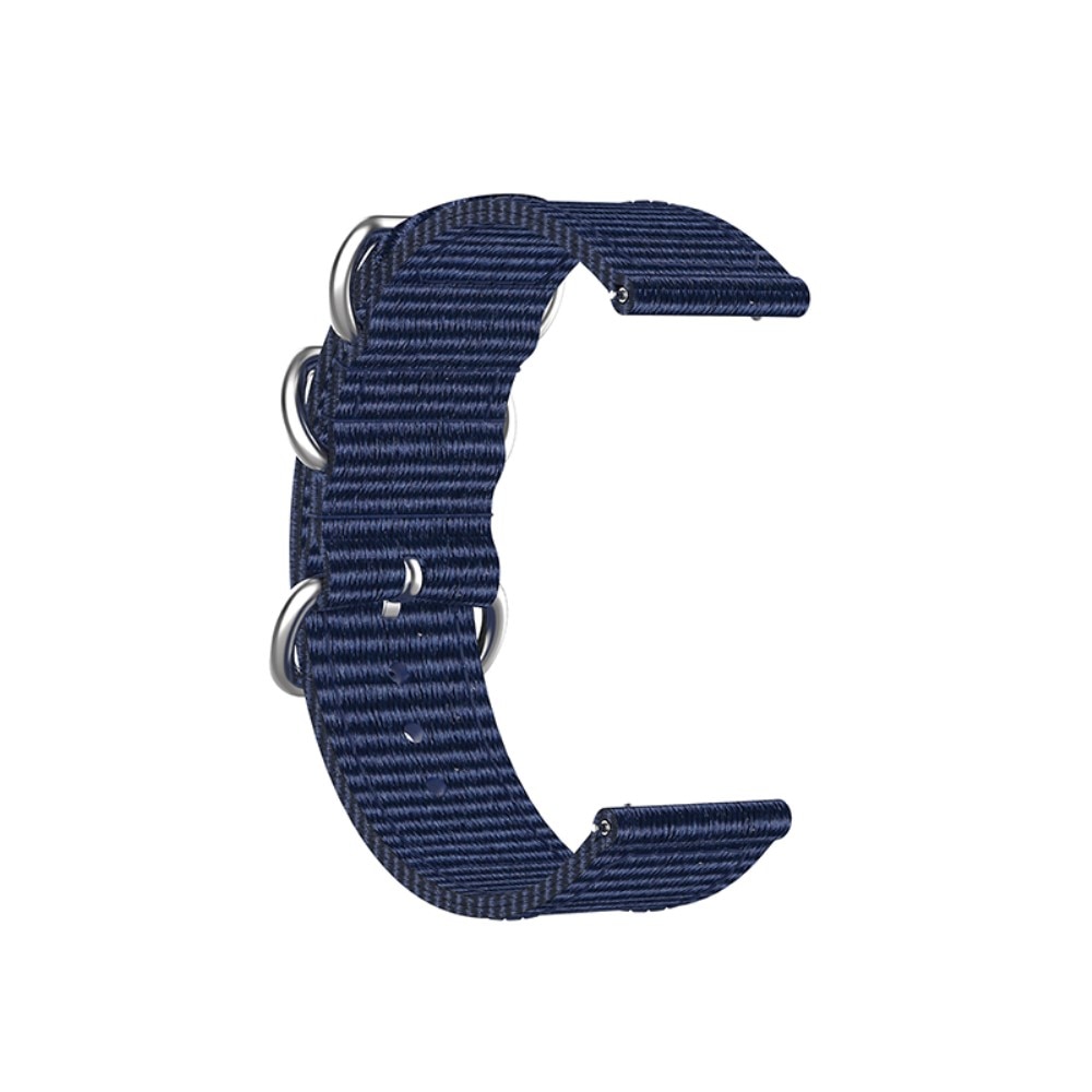 Cinturino in tessuto militare Samsung Galaxy Watch 6 Classic 43mm blu