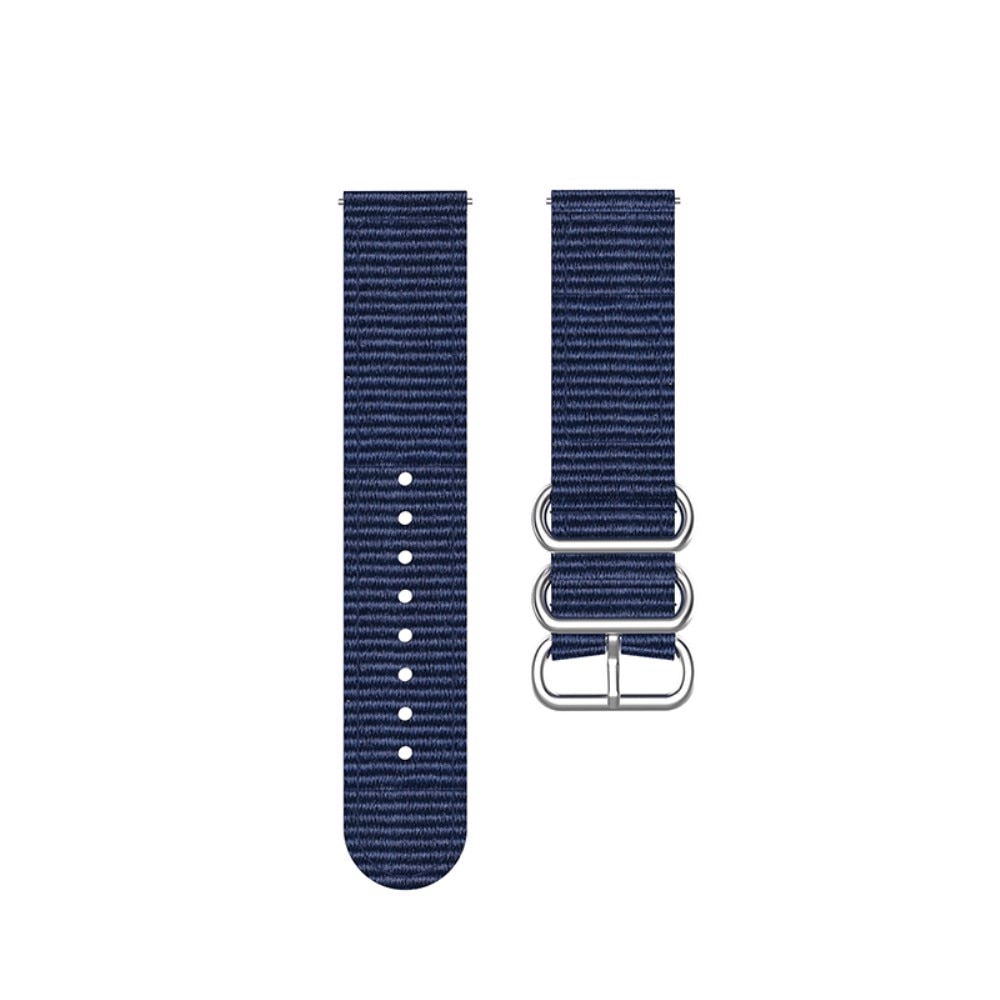 Cinturino in tessuto militare Samsung Galaxy Watch 4 44mm blu