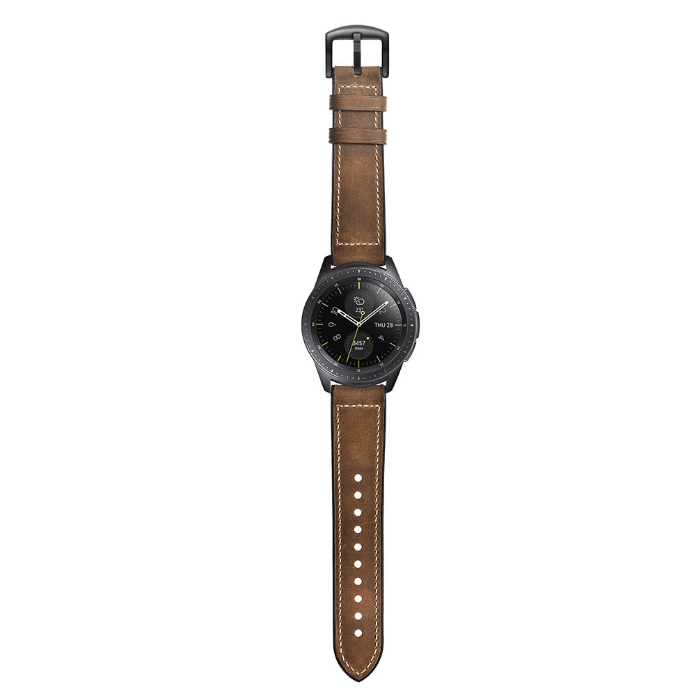 Cinturino in pelle premium Samsung Galaxy Watch 4 Classic 42mm Marrone