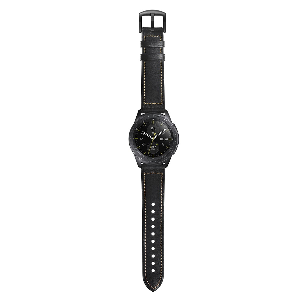 Cinturino in pelle premium Samsung Galaxy Watch 5 Pro 45mm Nero