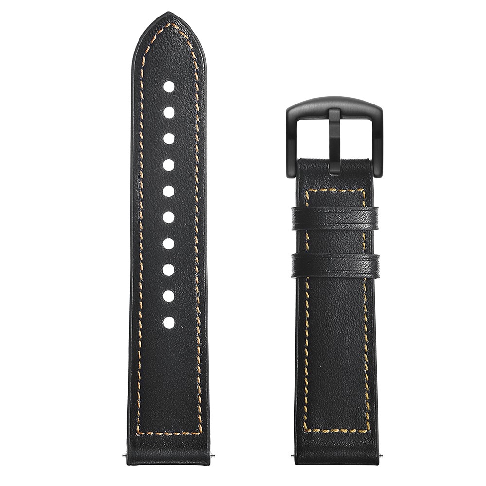 Cinturino in pelle premium Samsung Galaxy Watch 5 Pro 45mm Nero