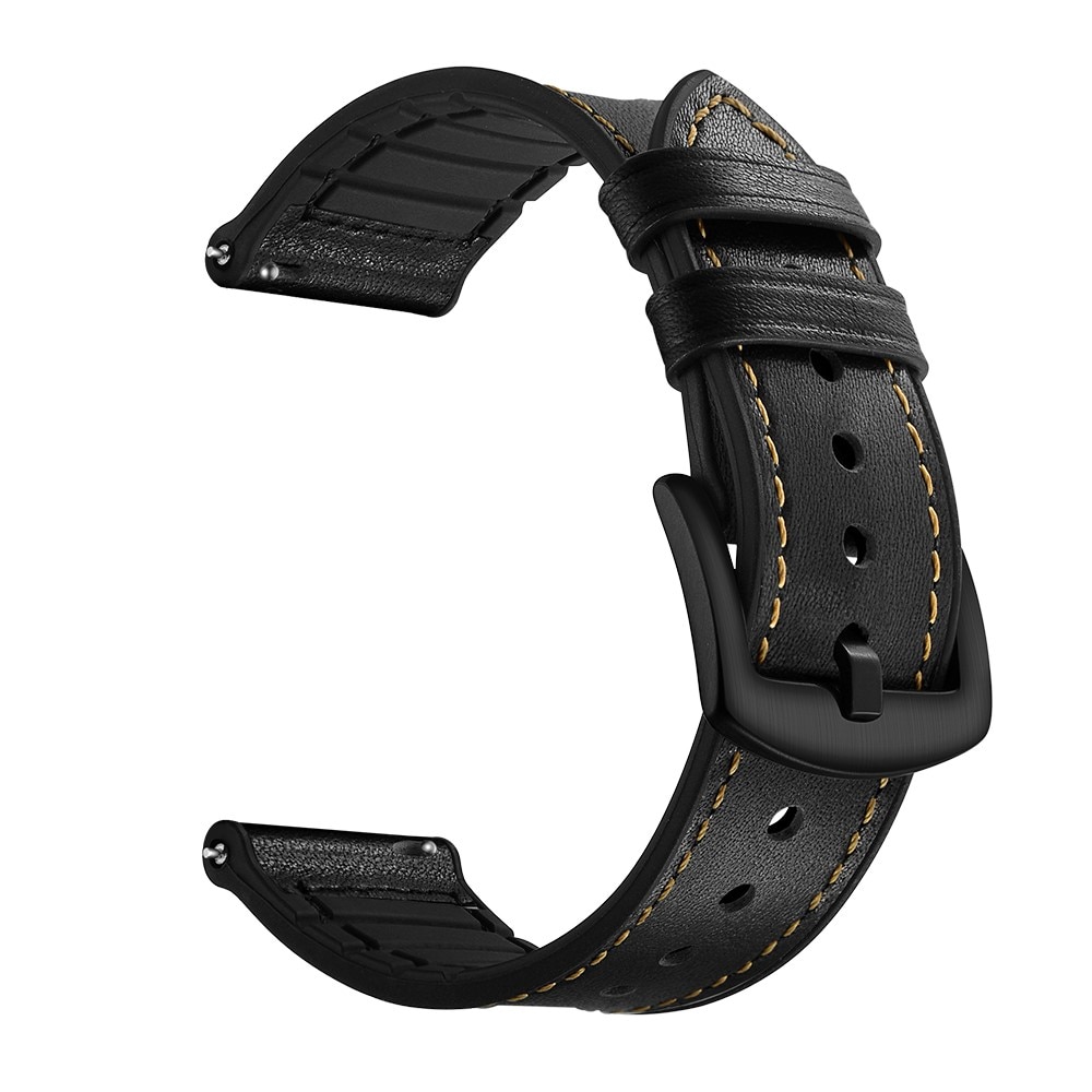 Cinturino in pelle premium Samsung Galaxy Watch 5 40mm Nero