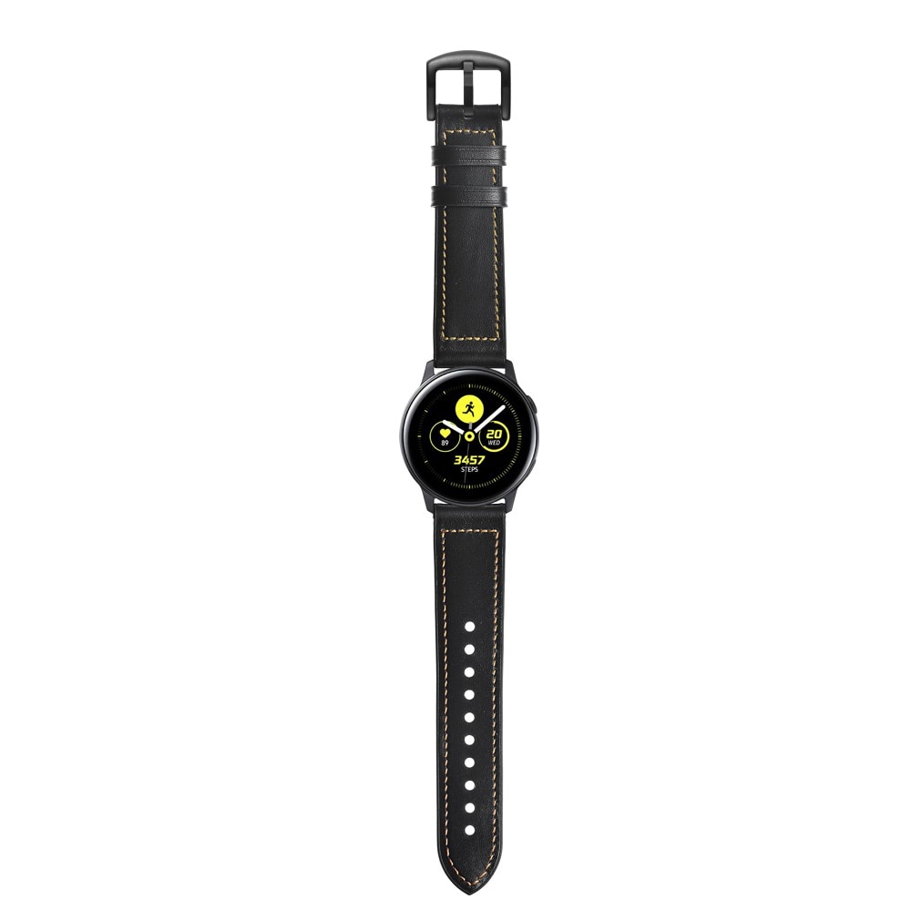 Cinturino in pelle premium Samsung Galaxy Watch 5 40mm Nero