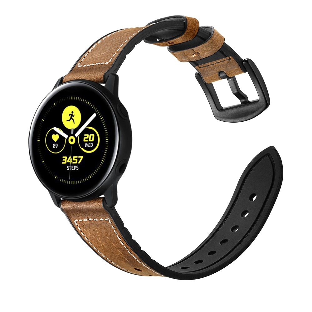 Cinturino in pelle premium Samsung Galaxy Watch 4 40mm Marrone