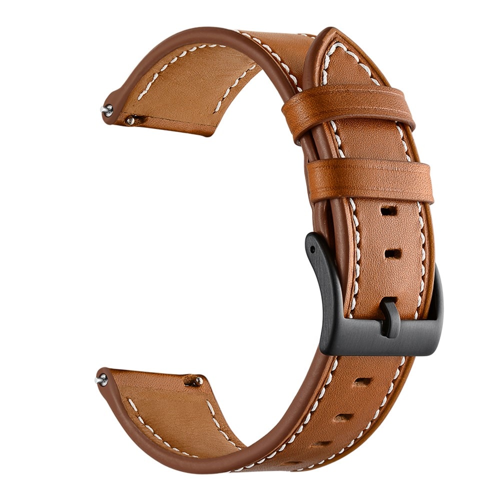 Cinturino in pelle Garmin Vivoactive 5 cognac