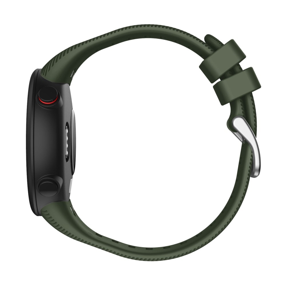 Cinturino in silicone per Garmin Forerunner 45, verde