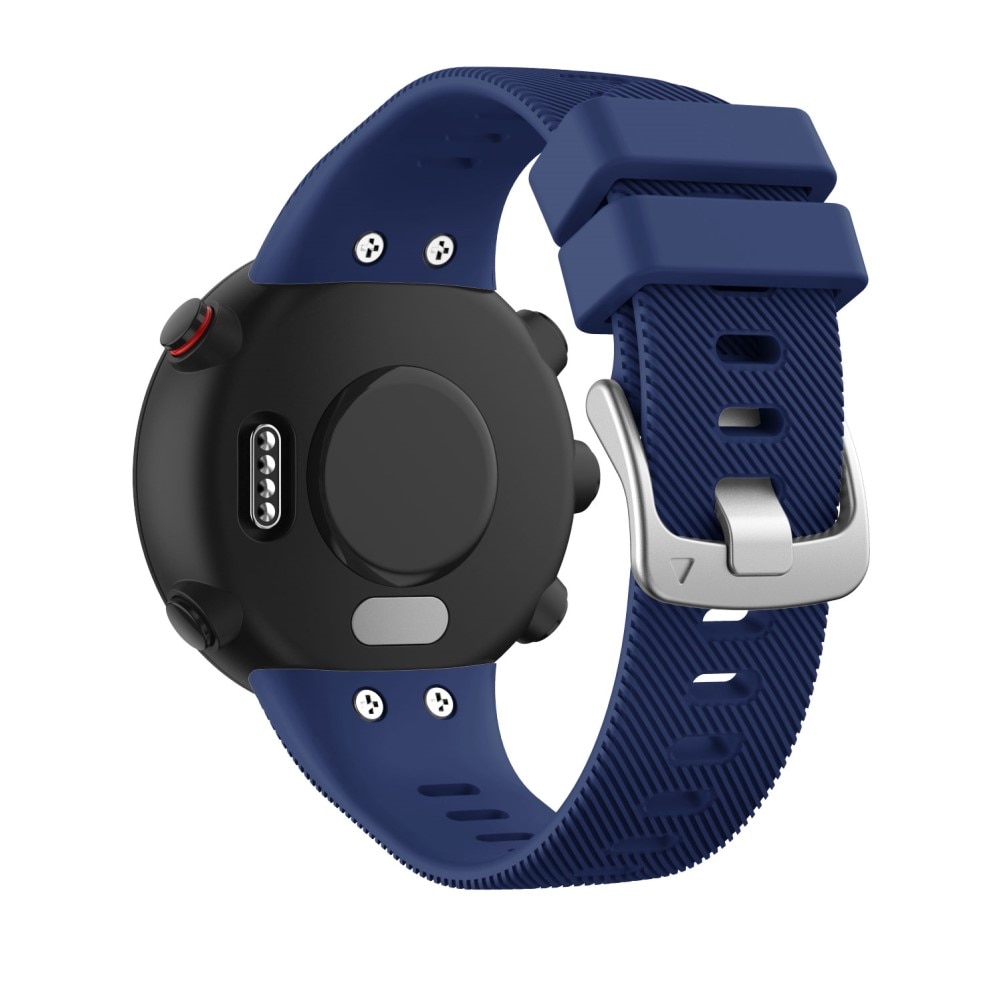 Cinturino in silicone per Garmin Forerunner 45, blu