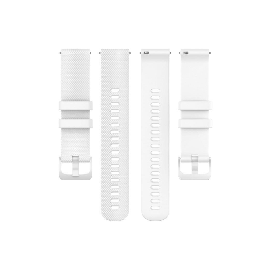 Cinturino in silicone per Garmin Vivoactive 4, bianco