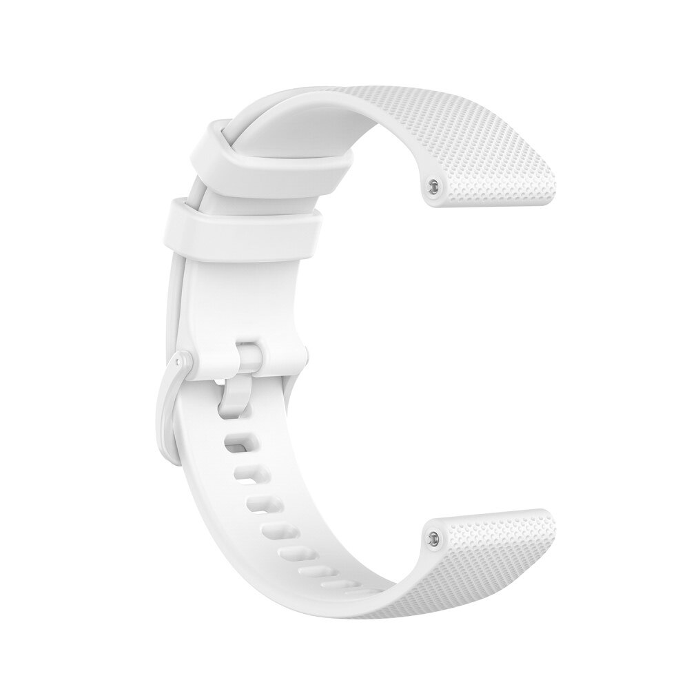 Cinturino in silicone per Garmin Vivoactive 4, bianco