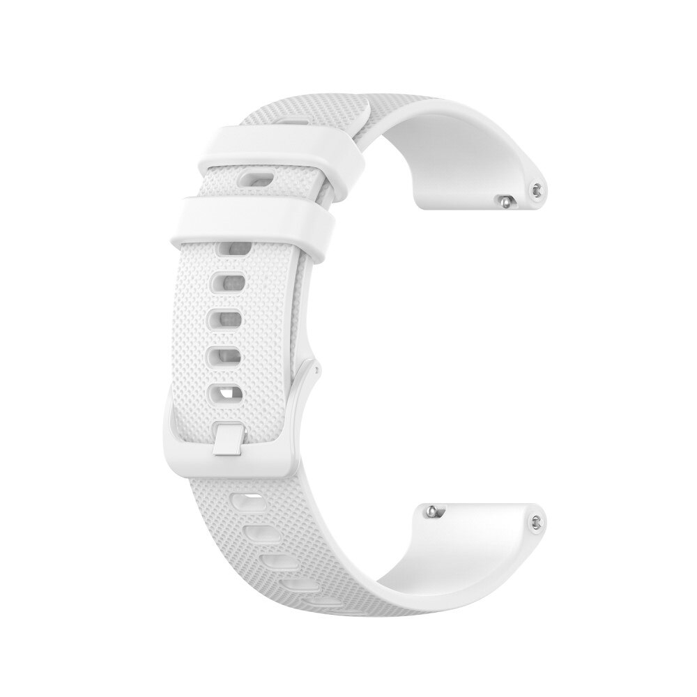 Cinturino in silicone per Garmin Vivoactive 4, bianco