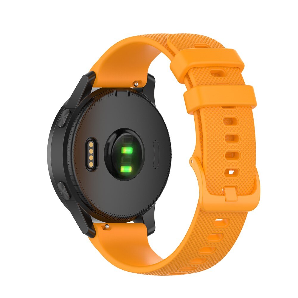 Cinturino in silicone per Garmin Vivoactive 4, arancia