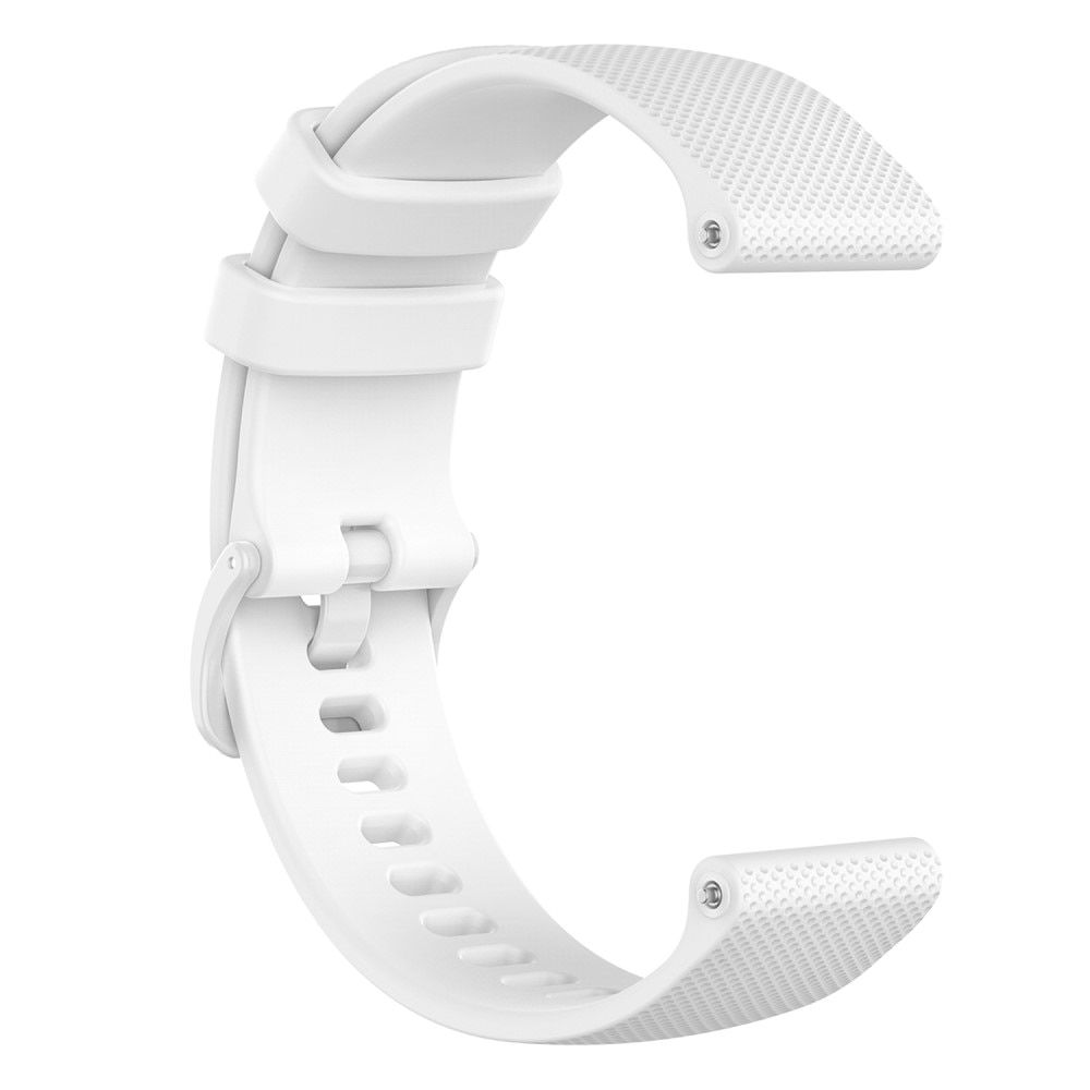 Cinturino in silicone Garmin Vivoactive 4s bianco