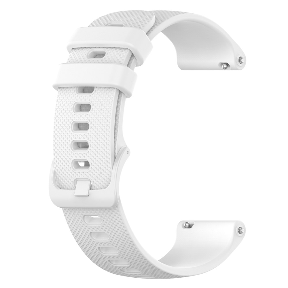 Cinturino in silicone Garmin Vivoactive 4s bianco