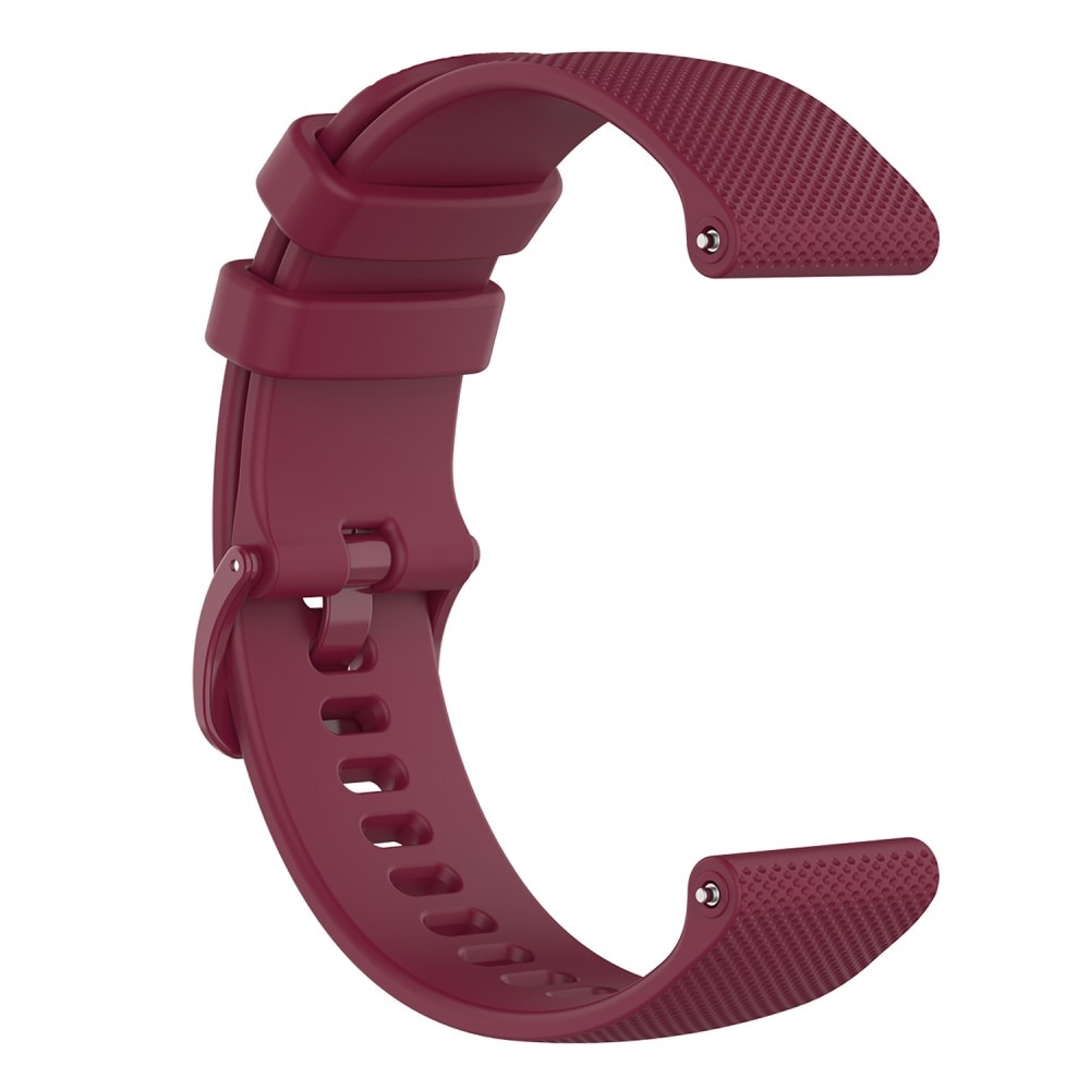 Cinturino in silicone Withings ScanWatch 2 38mm borgogna