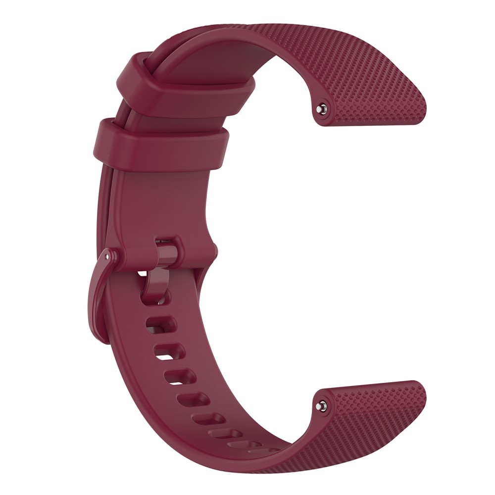 Cinturino in silicone Garmin Venu 2s borgogna