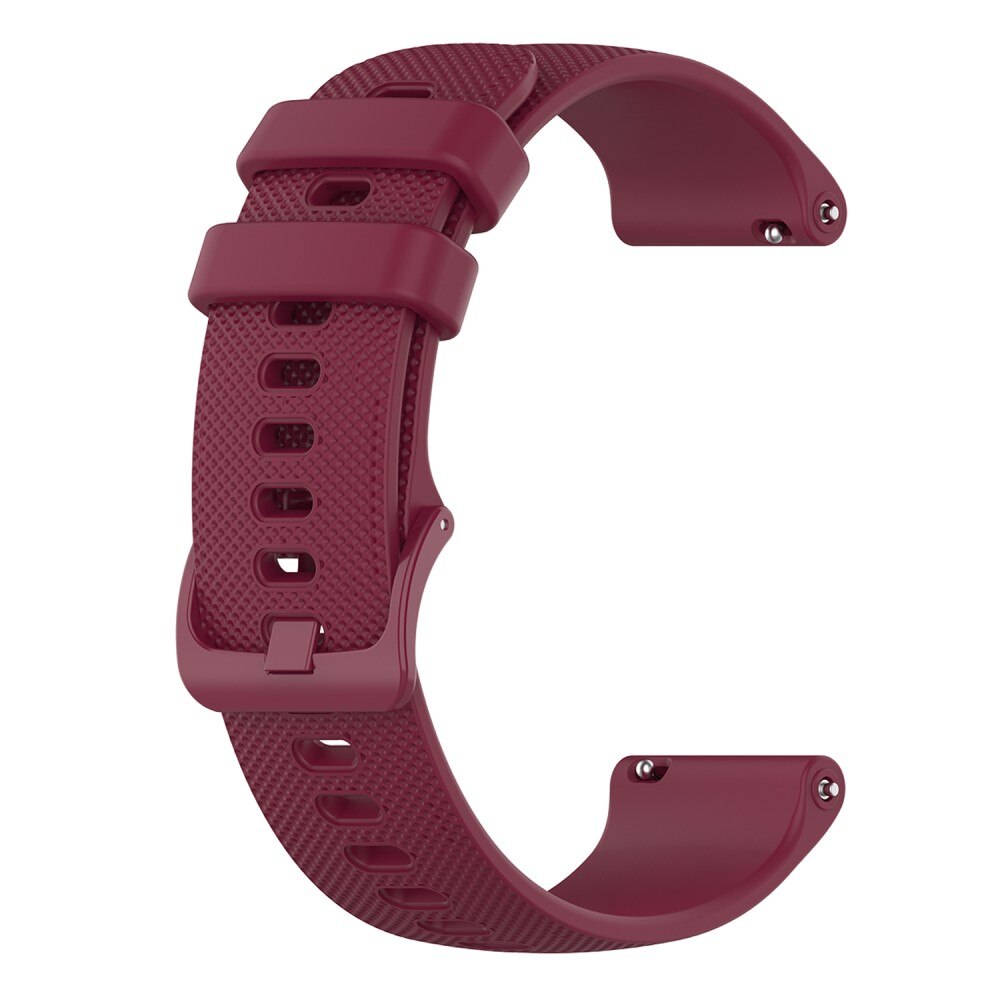 Cinturino in silicone Withings ScanWatch Light borgogna