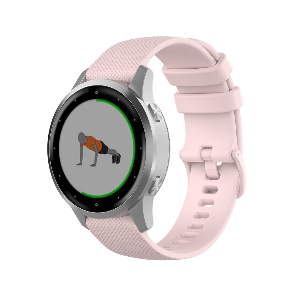 Cinturino in silicone per Garmin Vivoactive 4s, rosa